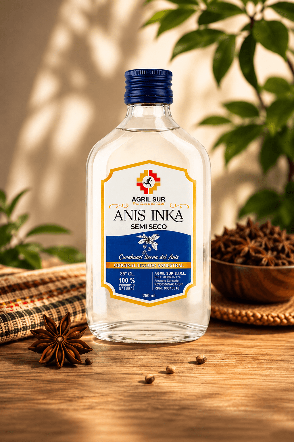Anís Inka · Semiseco